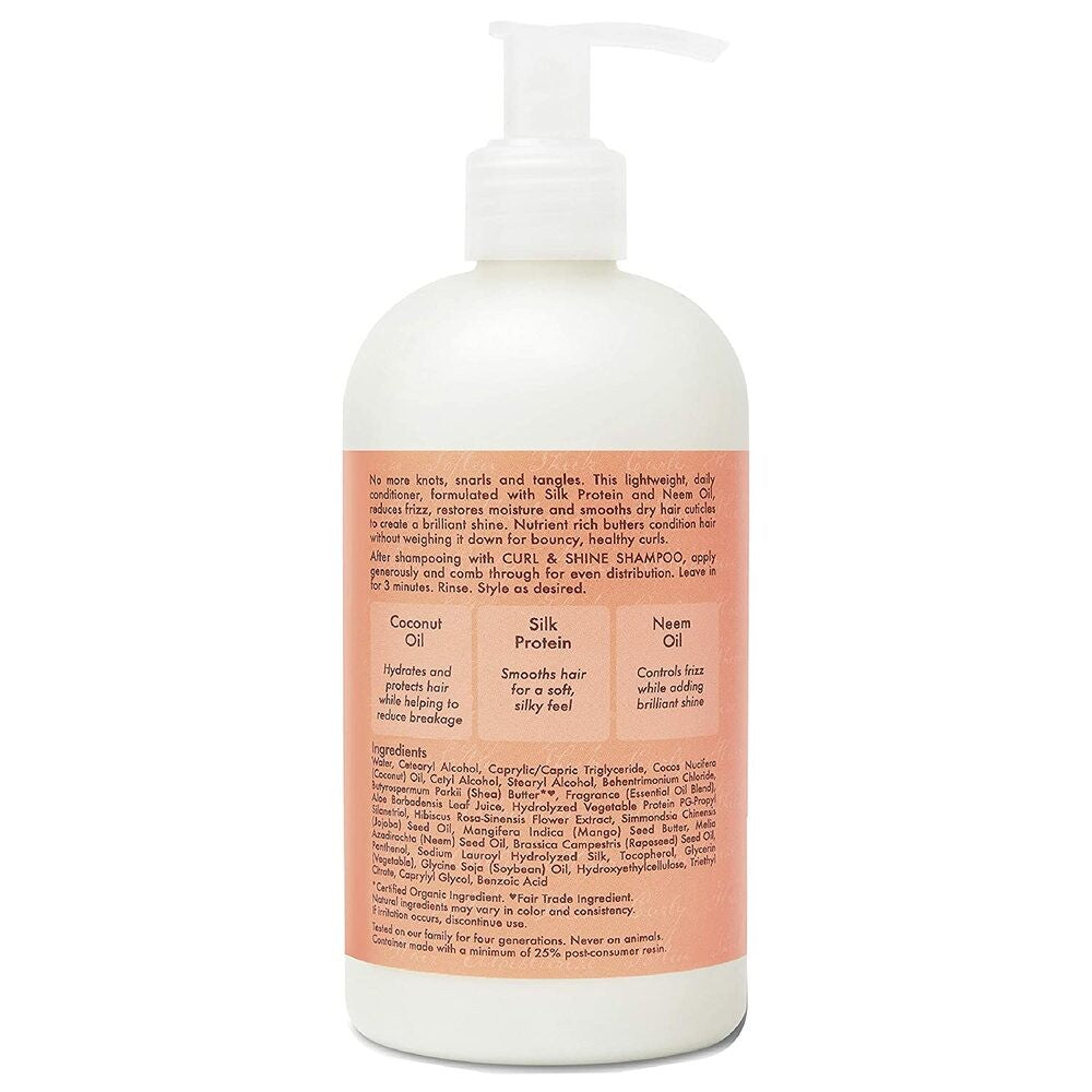 Shea Moisture - Acondicionador Coconut &amp; Hibiscus Curl &amp; Shine 384 ml