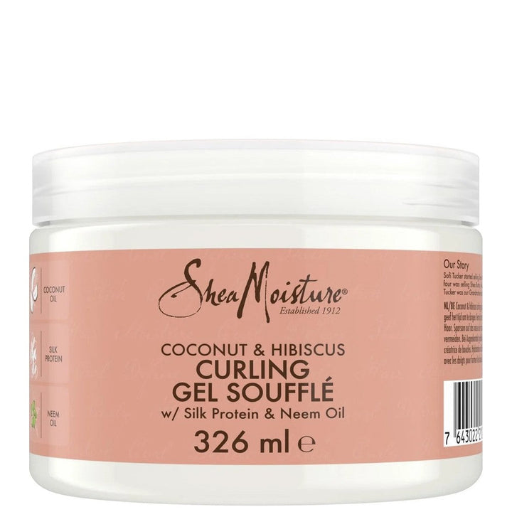 Shea Moisture - Gel Para Rizos Coconut &amp; Hibiscus Curling Gel Souflé 326 ml