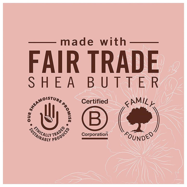 Shea Moisture - Gel Para Rizos Coconut &amp; Hibiscus Curling Gel Souflé 326 ml