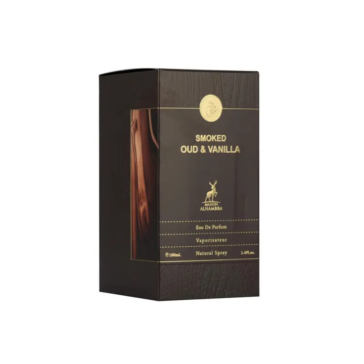Smoked Oud &amp; Vanilla Maison Alhambra – Calidez amaderada con vainilla y tabaco