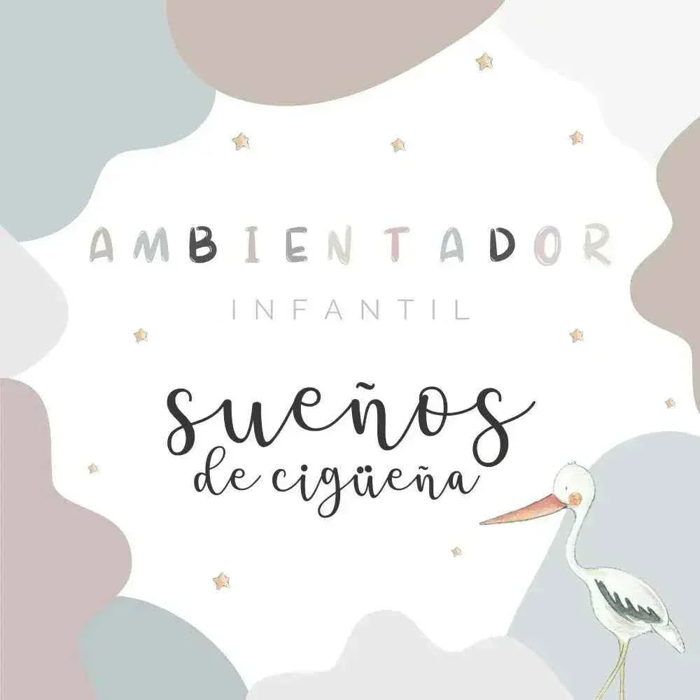 Fragancia Ambientador Infantil Suave 250ML Sueños de Cigueña con Aroma de Bebé