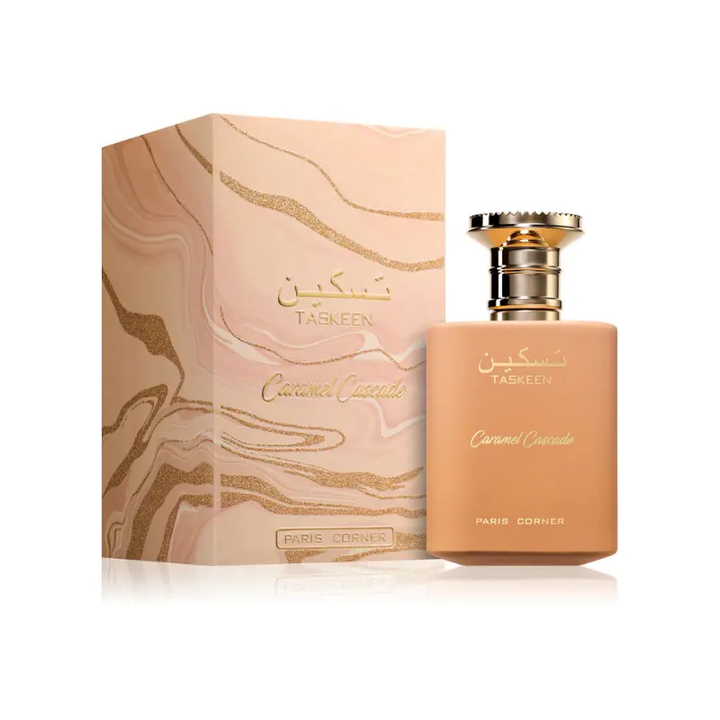 Taskeen Caramel Cascade Paris Corner - Dulzura Sofisticada