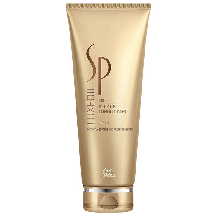 Wella - Acondicionador de Queratina SP Luxe Oil Keratin Conditioning Cream 200 ml