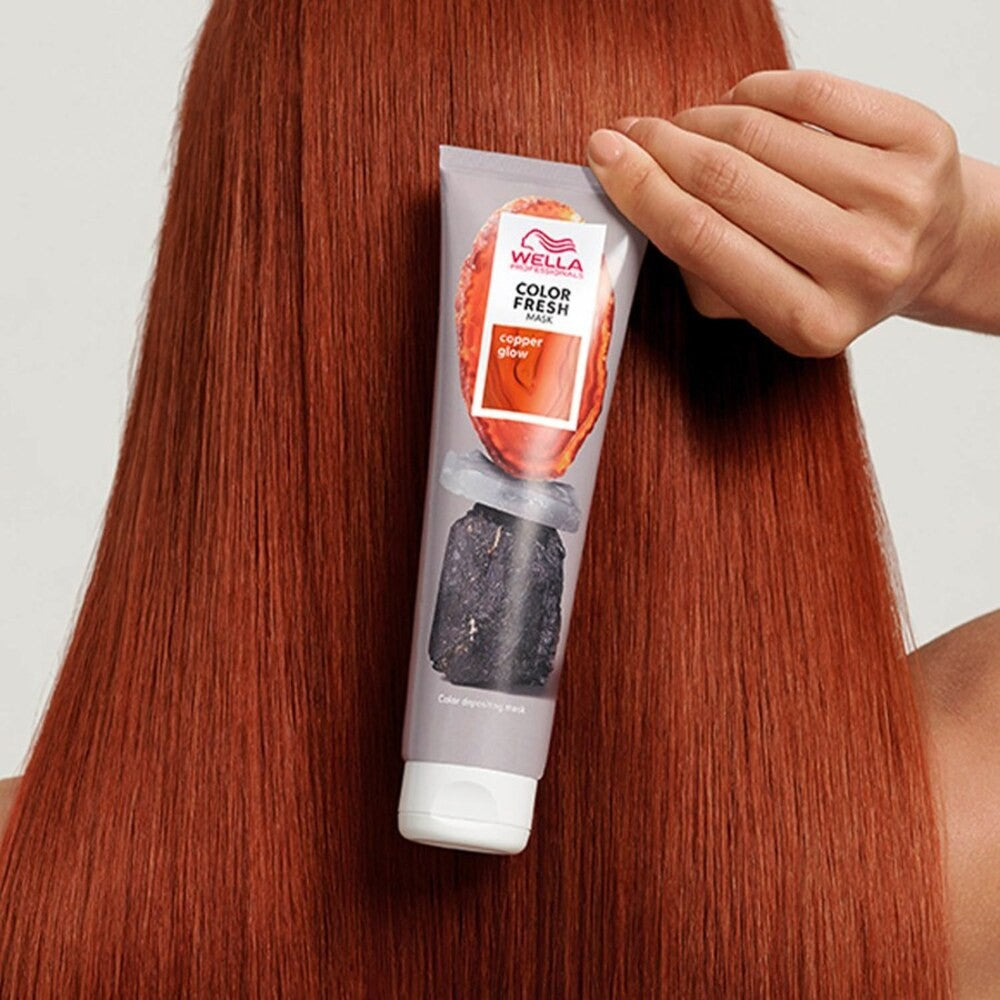 Wella - Mascarilla de Color - Color Fresh Copper Glow 150 ml