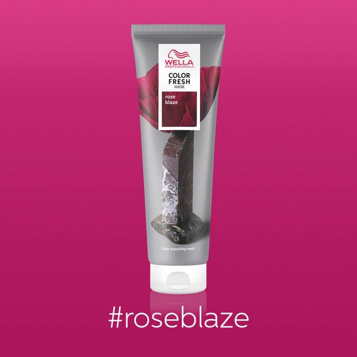 Wella - Mascarilla de Color - Color Fresh Rose Blaze 150 ml